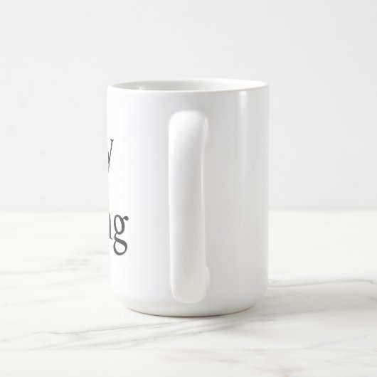 Hardly Working マグカップ (ハンドル)