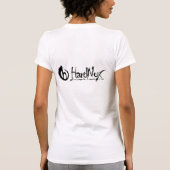 Hardnoxのロックスター Tシャツ (裏面)