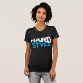 Hardstyleのゆがみ Tシャツ (正面フル)