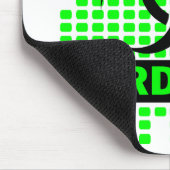 Hardstyleのテンポのデザイン マウスパッド (コーナー)