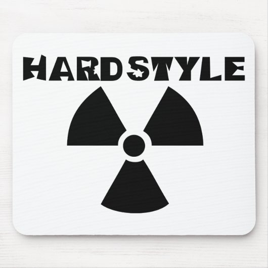 hardstyleの能動態 マウスパッド (正面)