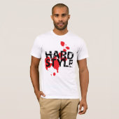 Hardstyleの(ばちゃばちゃ)跳ねるの激賞 Tシャツ (正面フル)
