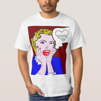 Hardtのポップ・アートのなティー Tシャツ