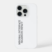 Hardware Shield | Minimal Interface Tactical iPhoneケース (裏面)