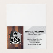 Hardware Tools | Handyman | Home Renovations 名刺 (外部フラット)