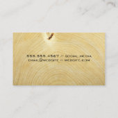 Hardware Tools | Wood Grain 名刺 (裏面)