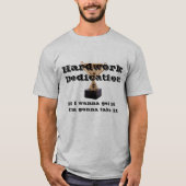 Hardwork Tシャツ (正面)