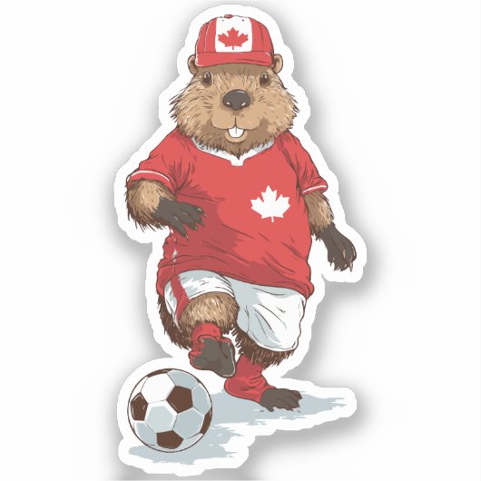 Hardworking Beaver Striker シール (正面)