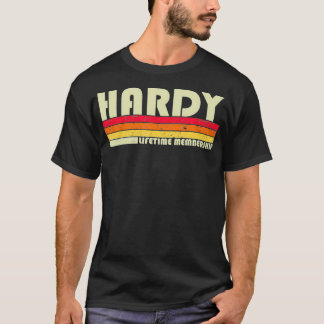 HARDY姓おもしろいレトロヴィンテージ80s 90s誕生日 Tシャツ