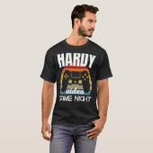 Hardy Family Video Gameナイト Tシャツ (正面フル)
