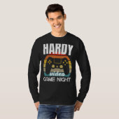 Hardy Family Video Gameナイト Tシャツ (正面フル)