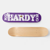 HARDY JMTSKATBBOARDスケートボード, 7 3/4"デッキ スケートボード (横)