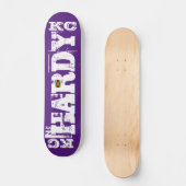 HARDY JMTSKATBBOARD スケートボード、7¾インチデッキ スケートボード (正面)