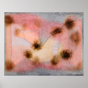 Hardy Plants (1934) by Paul Klee ポスター