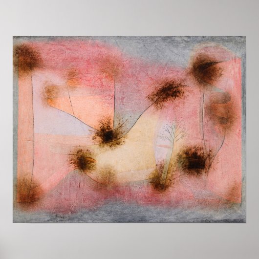 Hardy Plants (1934) by Paul Klee ポスター (正面)