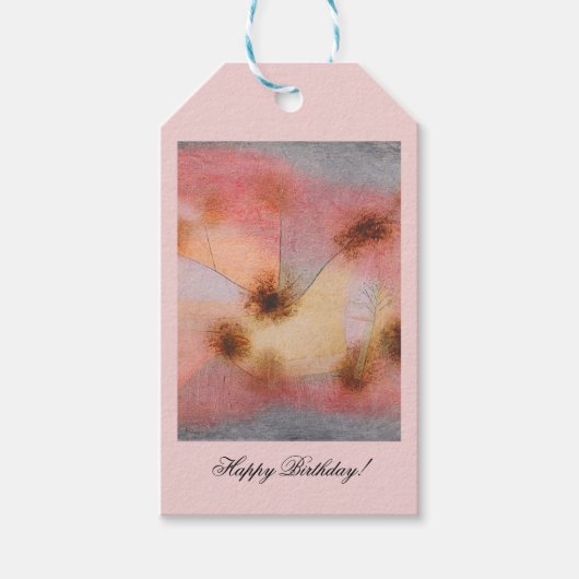 Hardy Plants、Paul Klee ギフトタグ (正面)