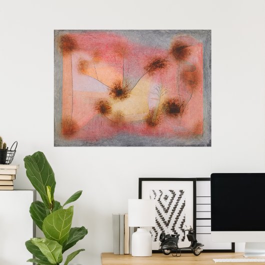 Hardy Plants、Paul Klee ポスター (ホームオフィス)