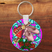 hardy_skater_つる植物, hardy_dance_toeshoes, hardy_ska キーホルダー (正面)