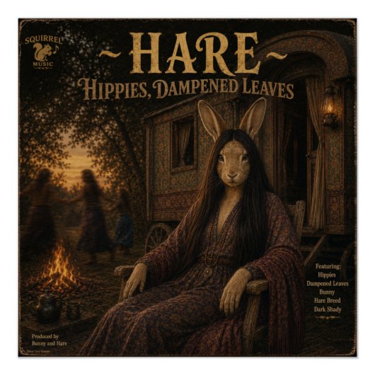 Hare Album: パロディ ポスター (正面)