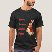 Hare Comes Santa Paws T-Shirt Tシャツ (正面)