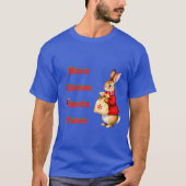 Hare Comes Santa Paws T-Shirt Tシャツ (正面)