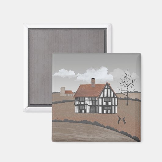 Hare House マグネット (正面/裏面)