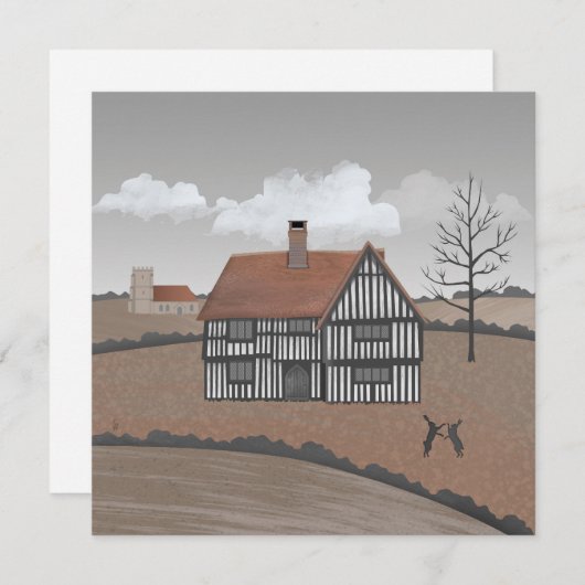 Hare House Card (正面/裏面)