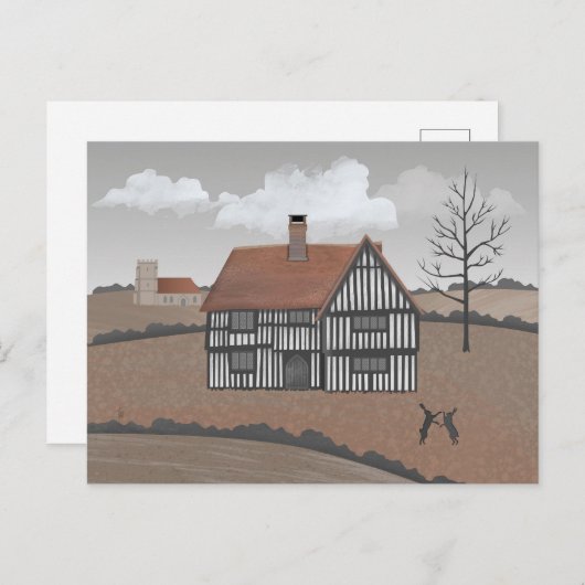 Hare House Postcard ポストカード (正面/裏面)