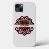 Hare Krishna - Sri Radhe - Radha Krishna flowers Case-Mate iPhoneケース (裏面)
