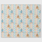 Hare Ram Hare Krishna ラッピングペーパー (フラット)