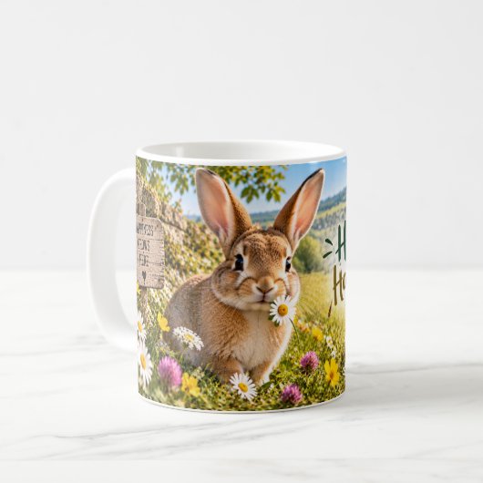 Hare Today Happy Today マグカップ (正面左)