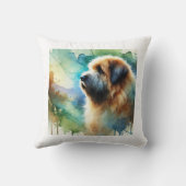 Hare Wallaby 030924AREF125 - Watercolor クッション (裏面)