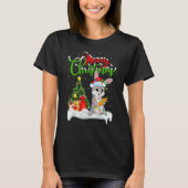 Hare   Xmas Decorations Santa Hare Christmas Tシャツ (正面)