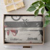 Hares Teapots Clocks Alice in Wonderland Decompage 薄葉紙 (ギフト)