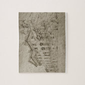 Harewoodの家、ヨークシャ、c.1798 (texのグラファイト ジグソーパズル (縦)