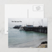 Harford Pier, Port San Luis, Avilaの概要 ポストカード (正面/裏面)
