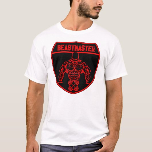 Hargis筋肉Beastmasterの暗闇の盾 Tシャツ (正面)