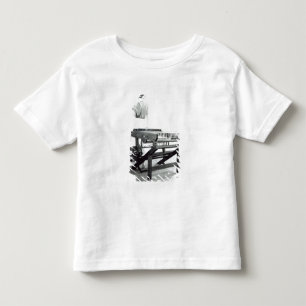 Hargreavesの「回転のJennyの復元 トドラーTシャツ