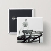 Hargreavesの「回転のJennyの復元 缶バッジ (正面&裏面)