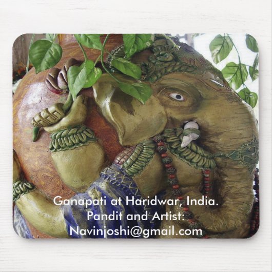 HaridwaのGanapati… マウスパッド (正面)