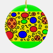 Haringはオーナメントをインスパイア セラミックオーナメント (裏面)