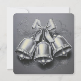 Hark, How the Bells:ミニマルなクリスマスカード シーズンカード