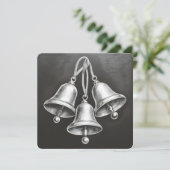 Hark, How the Bells：ミニマルなクリスマスカード シーズンカード (スタンド正面)