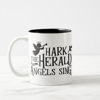 Hark the Herald Angel Sing ツートーンマグカップ