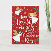 Hark The Herald Angels Sing カード (正面)