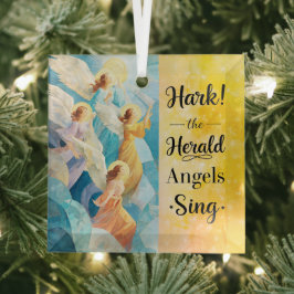 Hark! The Herald Angels Sing Ornament ガラスオーナメント