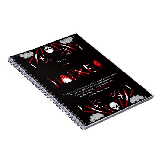 Harker - Jonathan Notebook ノートブック (右側)