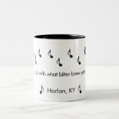 Harlan KYの歌詞にインスパイアされたコーヒーマグ ツートーンマグカップ (中央)