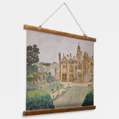 Harlaxton Manor Tapestry 吊り下げ型タペストリー (傾斜あり)