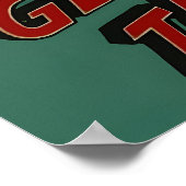 Harlem Globetrotters 1950s Vintage Promo Poster ポスター (角)